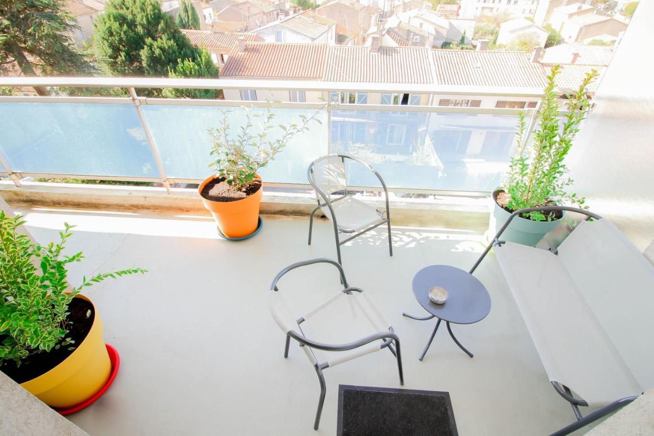 Appartement CARCASSONNE centre avec balcon et parking Extérieur photo